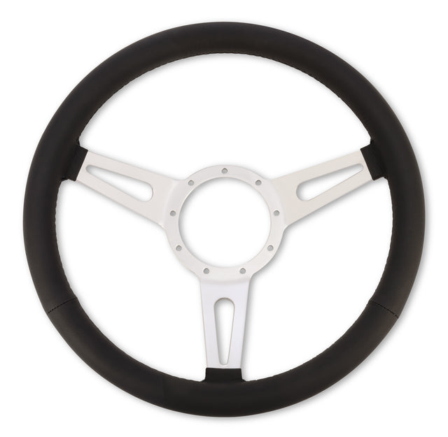 Scott Drake Corso Feroce 15" Black Leather Steering Wheel 9 Hole - S1MS-3600-BK