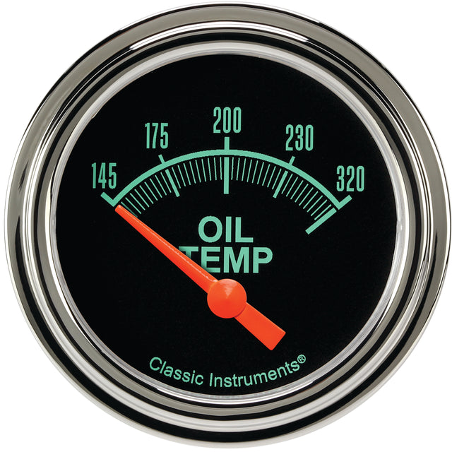 Classic Instruments G/Stock 2-5/8" Oil Temperature Gauge - GS228SLF