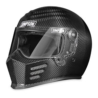 Simpson Motorcycle Outlaw Bandit 3.0 Helmet - Carbon Fiber - Extra Large - OB3CXL