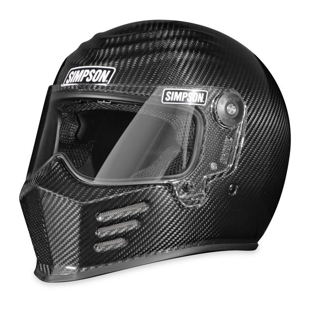 Simpson Motorcycle Outlaw Bandit 3.0 Helmet - Carbon Fiber LG - OB3CLG