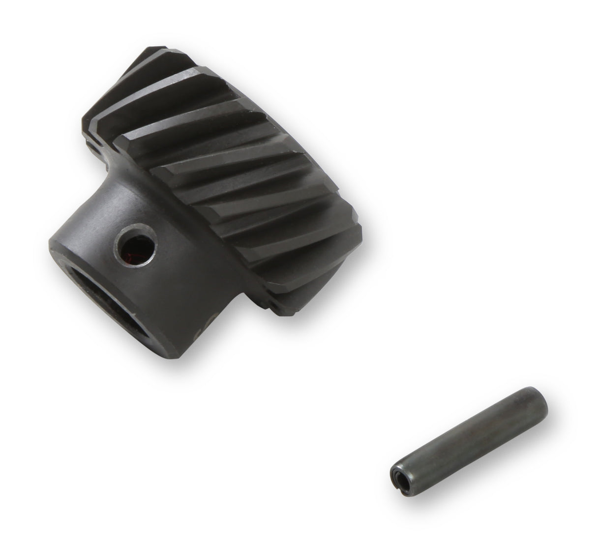 Mallory Steel SB Ford Distributor Gear - 289-302 SB V8 - Predrilled - 29418PD