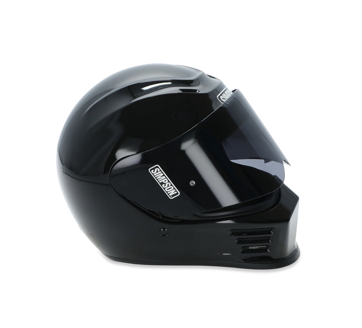 Simpson Motorcycle Speed Bandit Helmet - Black XS - SPBXS2