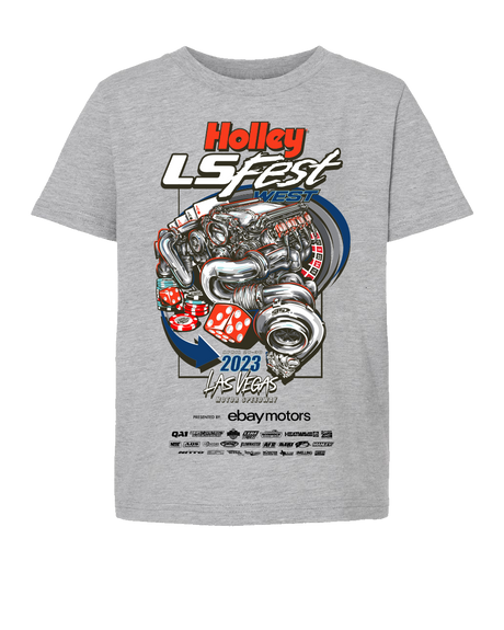 Holley 10441-SMHOL 2023 LS Fest West Main Event Tee - 10441-SMHOL