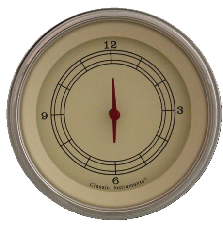 Classic Instruments VINTAGE 3IN CLOCK W RESET - VT93SLC