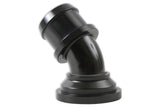 Holley 97-343 Water Neck - Swivel 45 Degree Angle - Black