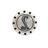 Scott Drake 64-73 Billet Fuel Cap (Cobra Emblem) - B-9030-COBRA