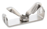 Scott Drake 66-77 Bronco Spare Tire Retainer Plate and Wing Nut Stainless Steel - C8TZ-1424-62-SK