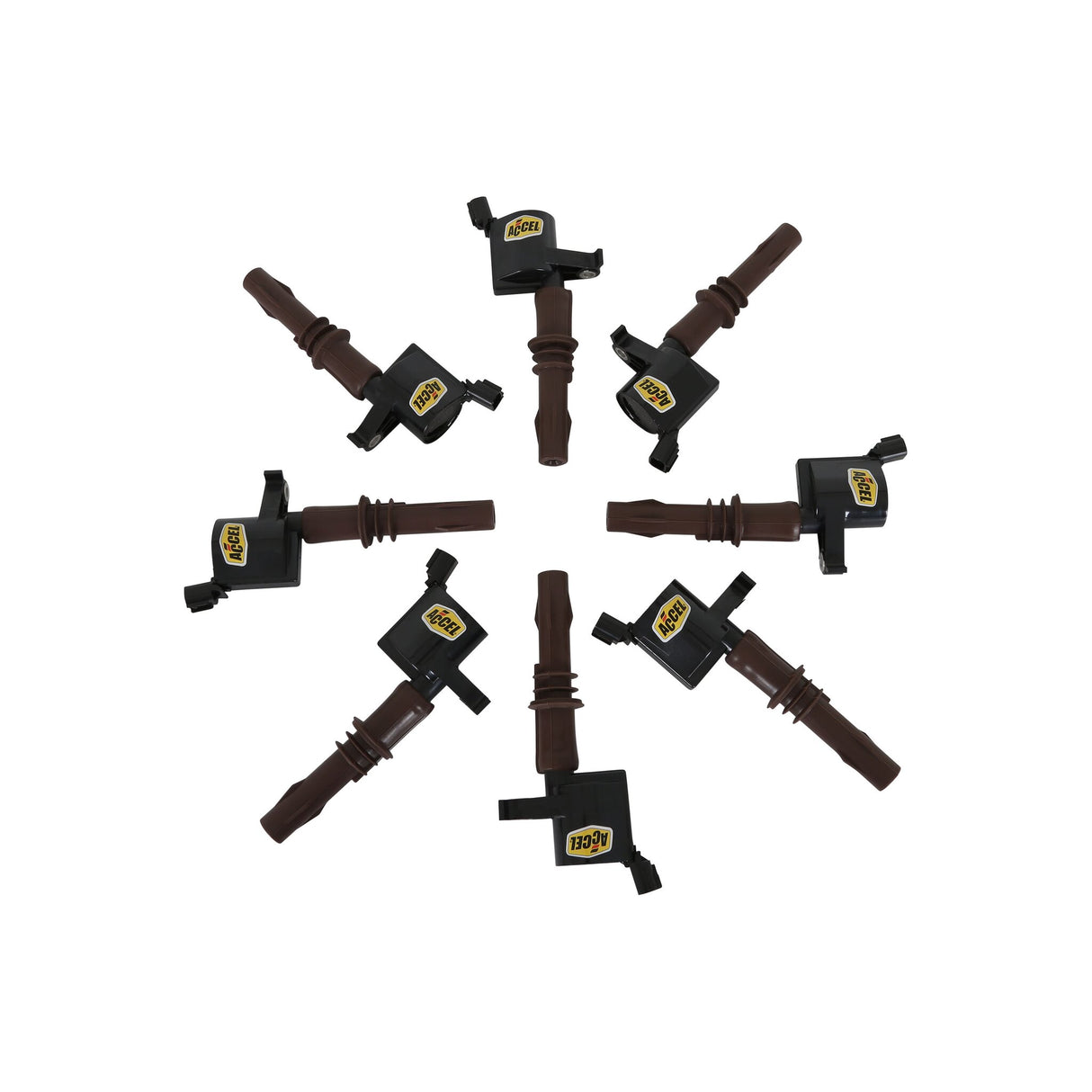 ACCEL Ignition Coil - Super Coil - 2008-2014 Ford 4.6L/5.4L/6.8L 3-valve, 8-Pack - 140033EK-8