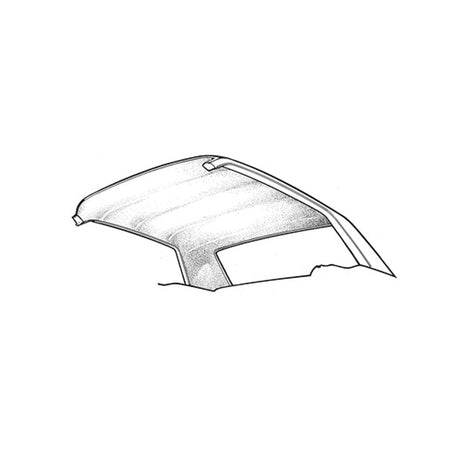 Scott Drake 63-65 Fairlane Hardtop Headline (White) - HL-FN-HT-63-WT