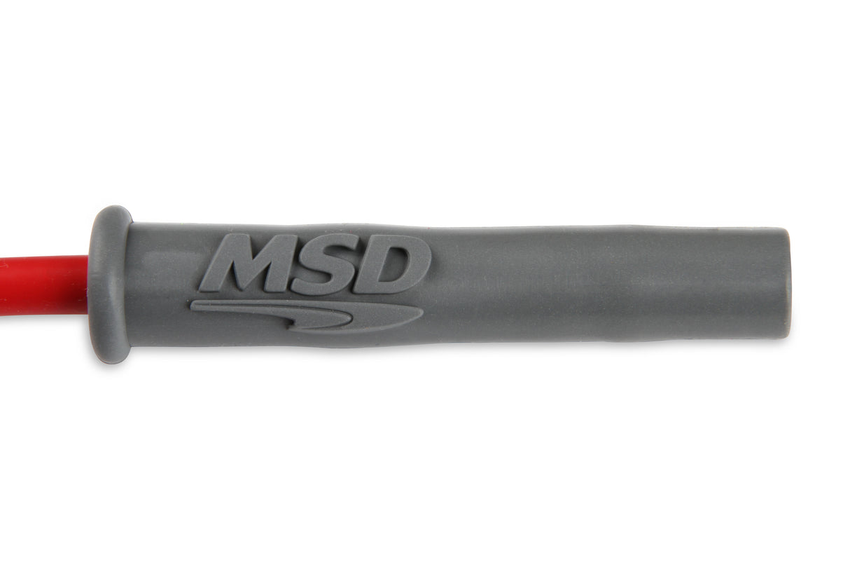 MSD Super Conductor Spark Plug Wire Set - 99-13 GM Truck & SUV - Red - 32829
