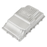 B&M Hi-Tek Heavy-Duty Deep Transmission Pan - Ford 10R80 - Aluminum - Natural - 70400