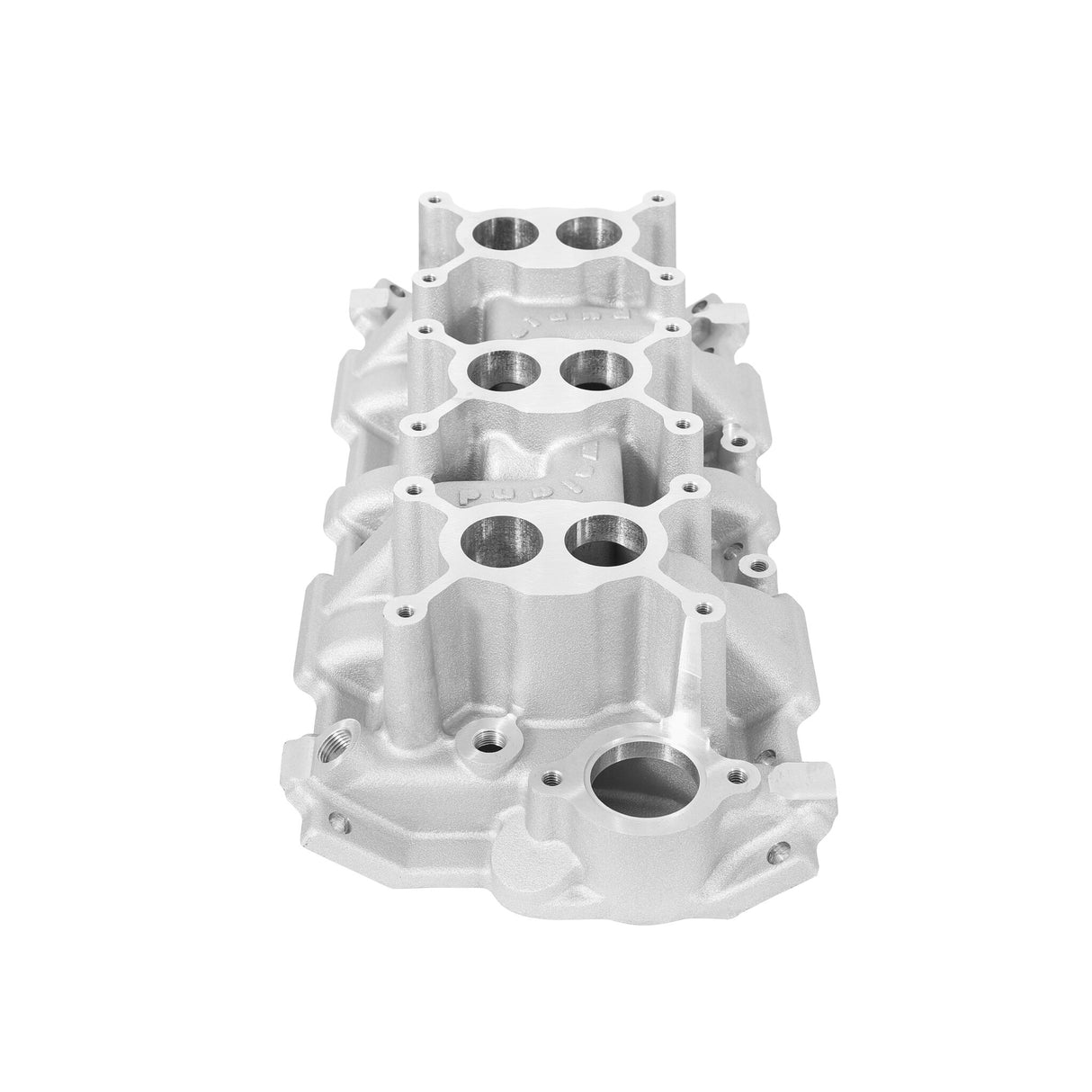 Weiand 3x2 Dual Plane Intake- Chevy Small Block V8 - 7550