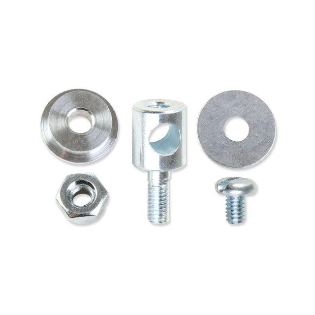 Mr Gasket Carburetor Linkage Bushing Pivot - Aluminum/Steel - 1512