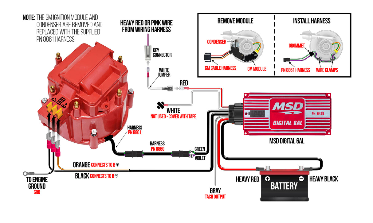 MSD Digital 6AL Ignition Control - Black - 64253