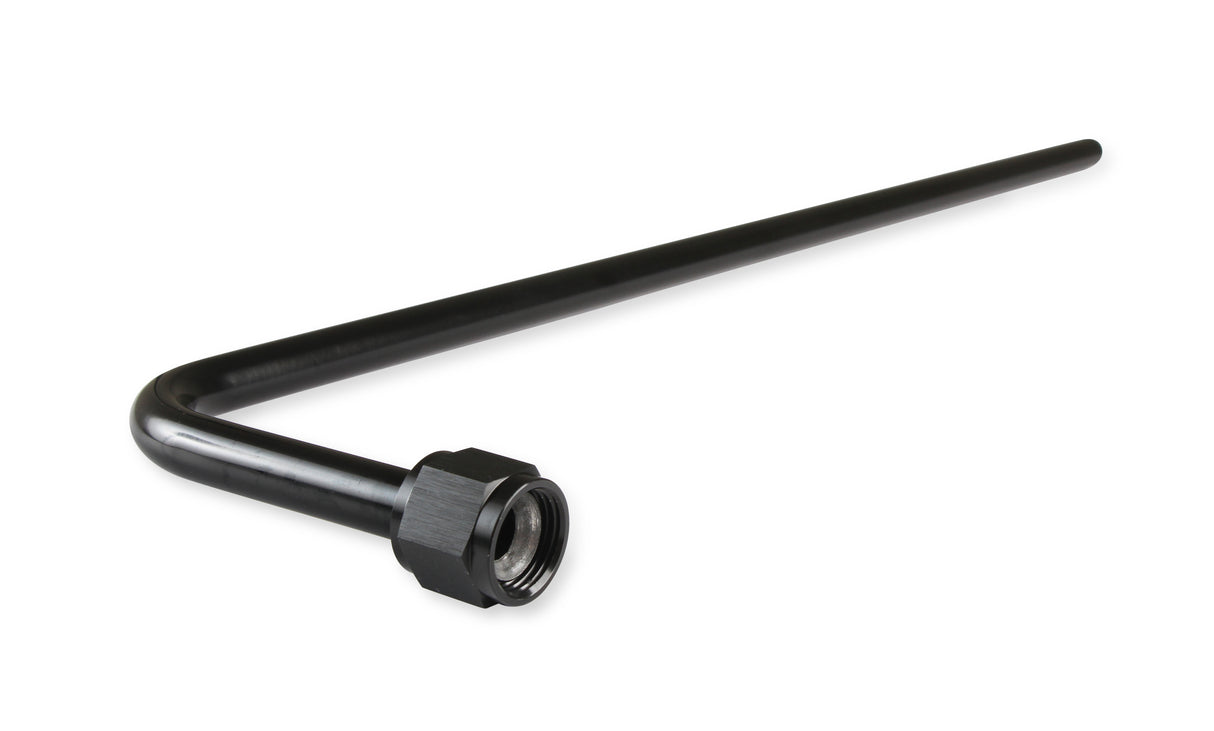 NOS 90 Degree Nitrous Bottle Blowdown Tube - Black - 16161NOS