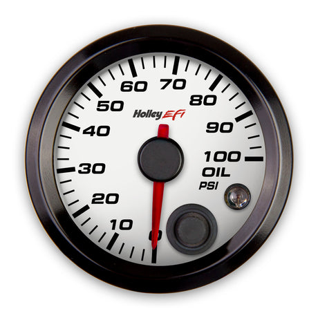 Holley 553-127W EFI Oil Pressure Gauge