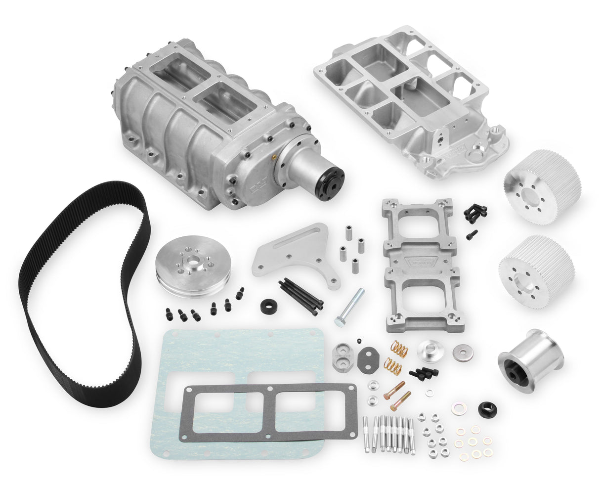Weiand 6-71 Supercharger Kit - Satin - 7587