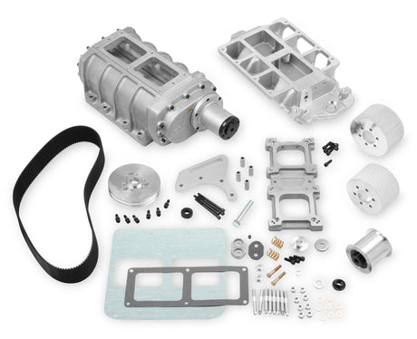 Weiand 6-71 Supercharger Kit - Satin - 7587