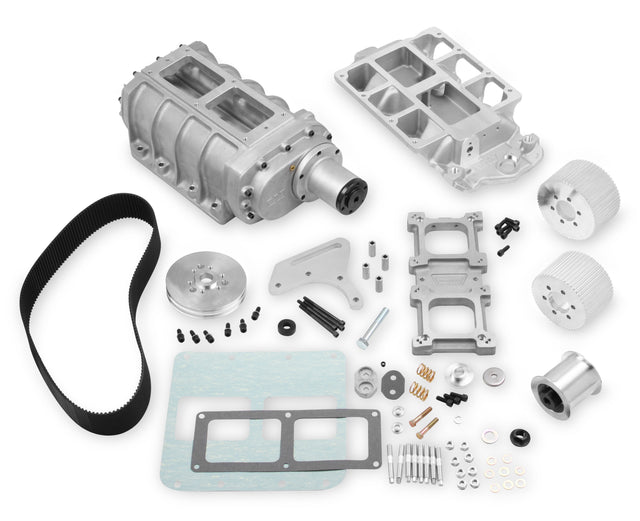 Weiand 6-71 Supercharger Kit - Satin - 7587