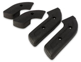 Scott Drake 67-77 Bronco Seat Hinge Covers, Black - C8TZ-656192-5B