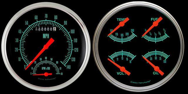 Classic Instruments G STOCK 5IN SPEEDTACH & QUAD-GM - GS62SLC