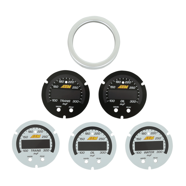 AEM X-Series Temperature Gauge Accessory Kit - 30-0302-ACC