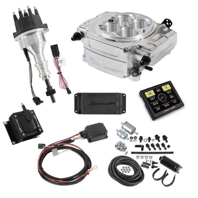Holley 550-510-3PK-SBF Sniper 2 EFI Bundle with HyperSpark Ignition System