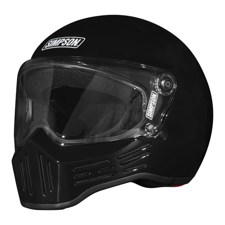 Simpson Motorcycle M30 Bandit Helmet - Gloss Black - Medium - M302MD
