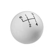 Hurst Shift Knob - 4-Speed Pattern - White - 1630002