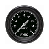 Classic Instruments Autocross Gray 2-5/8" Exhaust Gas Tempature Gauge - AX398GBPF