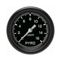 Classic Instruments Autocross Gray 2-5/8" Exhaust Gas Tempature Gauge - AX398GBPF