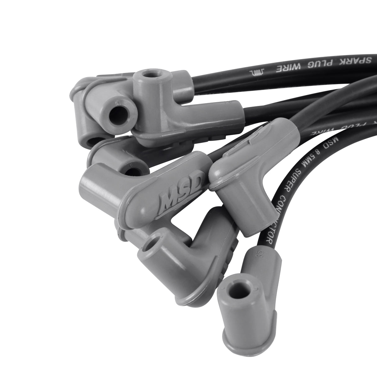 MSD Black Super Conductor SB Chevy for use with Low Profile Distributor - 31243