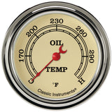 Classic Instruments Vintage 2-5/8" Oil Temperature Gauge - VT328SLF