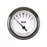 Classic Instruments White Hot 2 1/8" Gear Indicator - WH06SLF