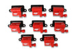 MSD Ignition Coil - GM LS Blaster Series - L-Series Truck Engine - Red - 8-Pack - 82648