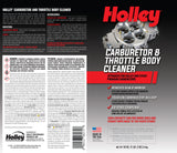 Holley 120-HLYCC-18 HOLLEY Carburetor & Throttle Body Cleaner Spray, 18oz Can