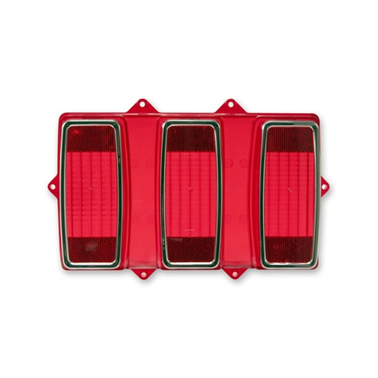 Scott Drake Tail Light Lens with Stainless Trim - C9ZZ-13450-A