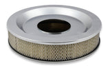 Holley 120-540 Sniper Air Cleaner Assembly, 14" x 4" - Chrome Finish