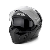 Simpson Motorcycle Mod Bandit Helmet - Black MD - M59M2