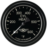 Classic Instruments Moal Bomber 2-5/8" Cylinder Head Tempature Gauge - MA397BLF