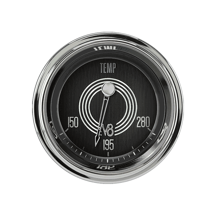 Classic Instruments V8 Speedster 2 1/8" Water Temp - V8SR26SHC