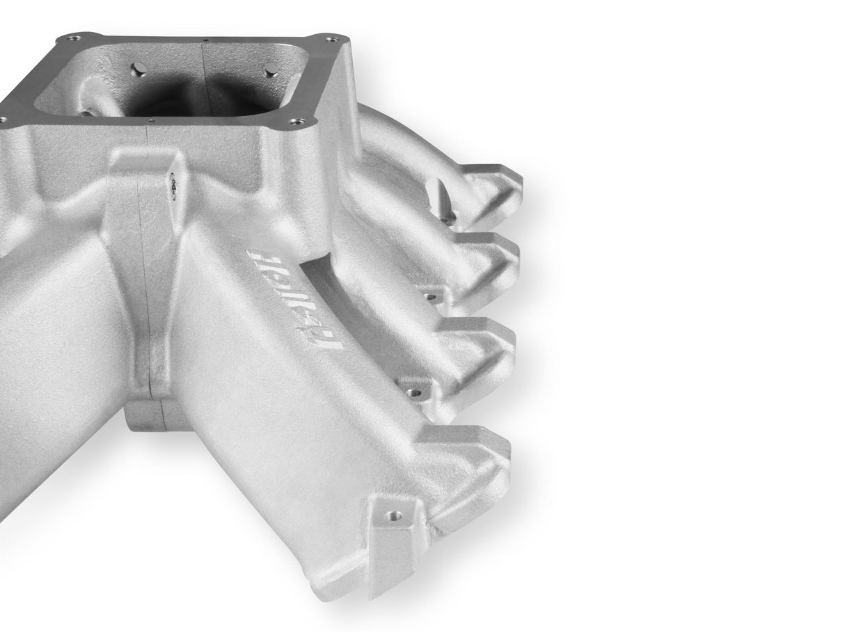 Holley 300-295 Single Plane 4500 Carbureted Split-Design Race Intake Manifold - GM LS1/LS2/LS6