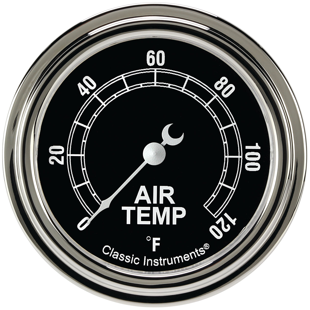 Classic Instruments Traditional 2-5/8" Outside Air Temp Gauge - TR399SLF