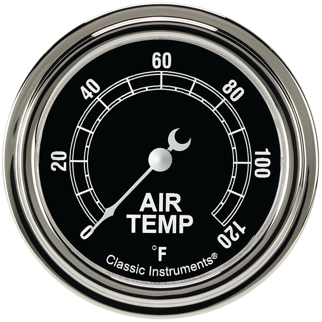 Classic Instruments Traditional 2-5/8" Outside Air Temp Gauge - TR399SLF