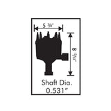 MSD Ford 5.0L Pro-Billet Distributor - 8456