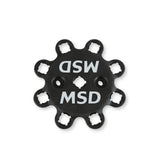MSD Distributor Cap - V8 - HEI Terminals - Black - Spark Plug Wire Retainer - 84333