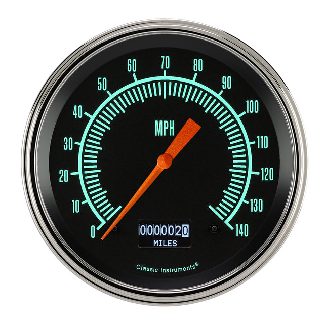 Classic Instruments G/Stock 4-5/8" Speedometer Gauge with Information Screen - GS56DSLF