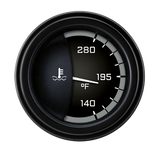 Classic Instruments AutoCross Gray 2-1/8" Water Temperature Gauge - AX26GBLF