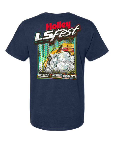 Holley 10489-2XHOL LS Fest Burnout Tee