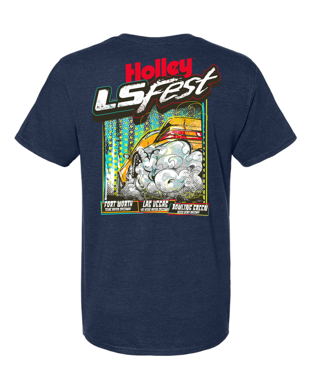 Holley 10489-LGHOL LS Fest Burnout Tee